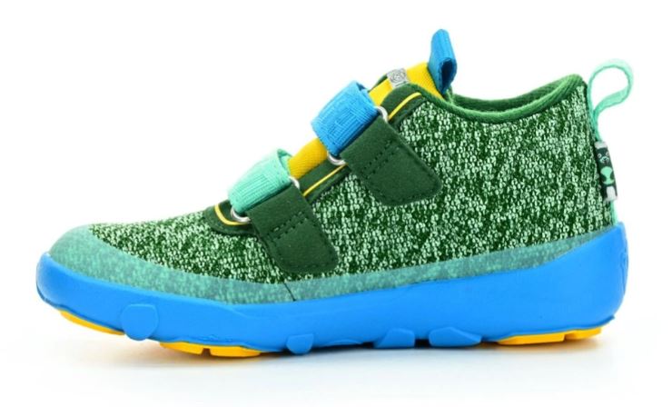 Dětské barefoot boty Affenzahn Low Boot Knit Happy Creative Bear